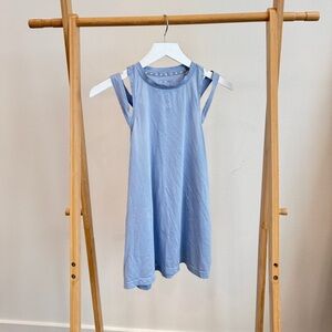 Adidas Light Blue Athletic Tank Top